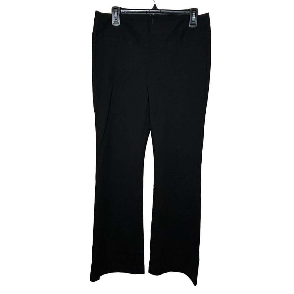 Cabi Pants Regular Licorice Size 8 Black Flare Trousers
